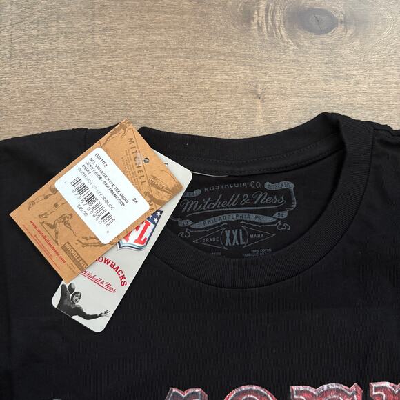 Mitchell & Ness Men’s NFL Vintage Hype Tee 49ers Jerry Rice T Shirt size 2XL NWT - Picture 7 of 8